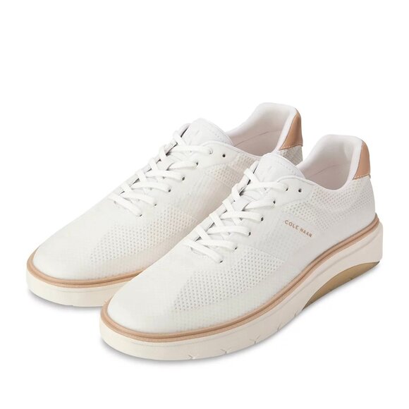 Cole Haan Men's GrandPro FeatherArc Stitchlite Slip On Sneakers Floweflex White - Picture 8 of 8